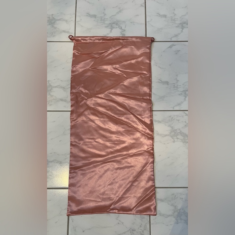 AMINA MUADDI ROSE SATIN FABRIC GARMENT/DUST BAG - Picture 3 of 5